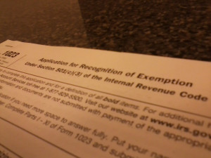 501c3 Tax Exempt Status